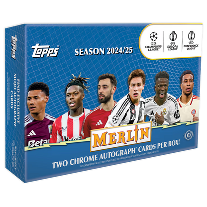 Topps UCC Merlin Chrome Breaker Delight Box 2024-25