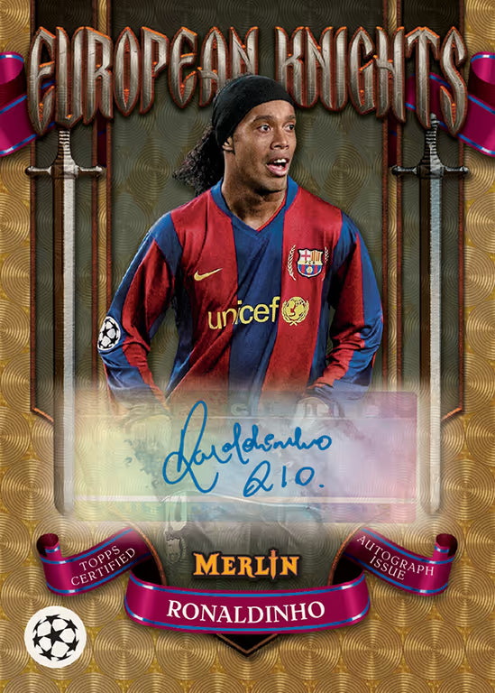 2024–25 Topps Merlin UEFA Club Competitions 1× Box Hit Draft (Randomizer)