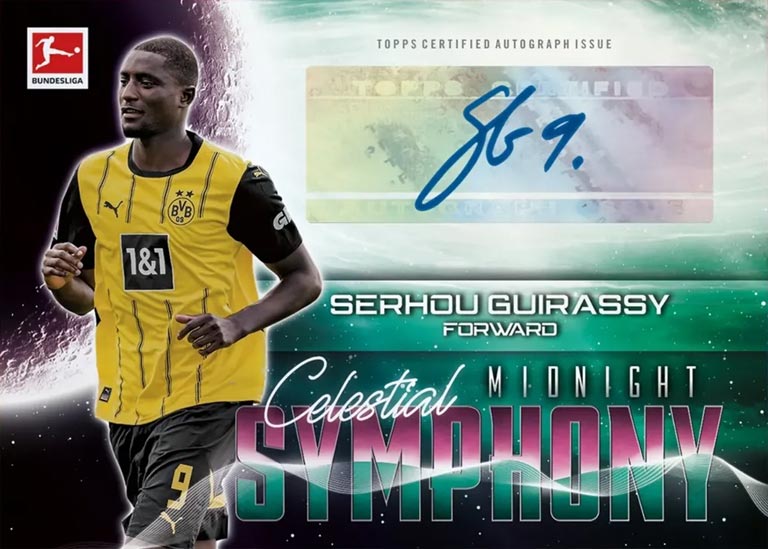 #13 Duckrace 2024-25 Topps Midnight Bundesliga 1 x Box