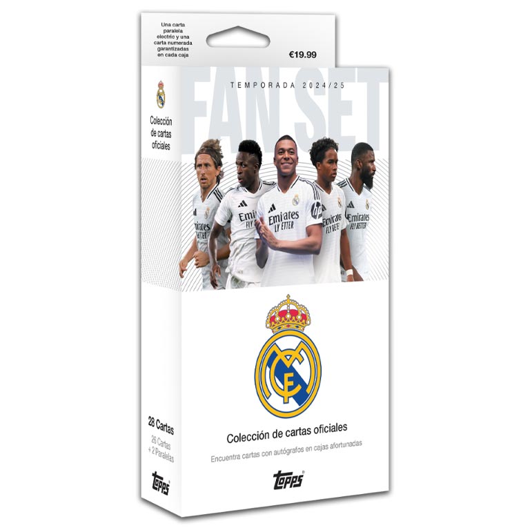 2024-25 Topps Real Madrid C.F. Official Fan Set
