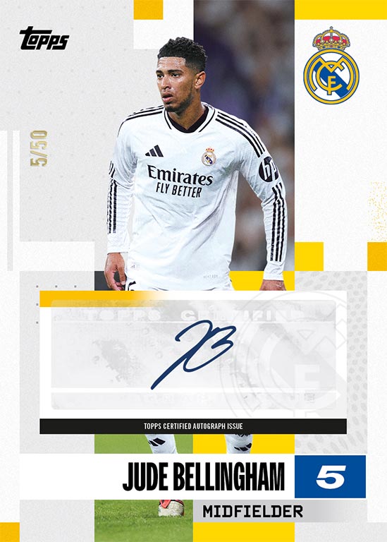 Topps 2024-25 Real Madrid C.F. Official Team Set