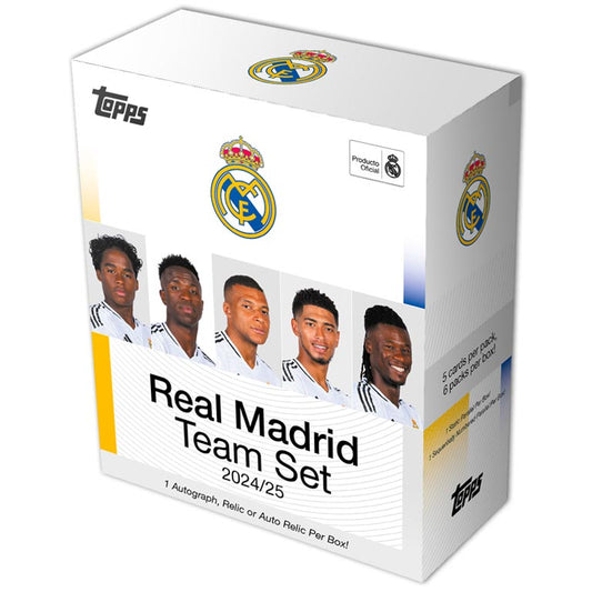 Topps 2024-25 Real Madrid C.F. Official Team Set