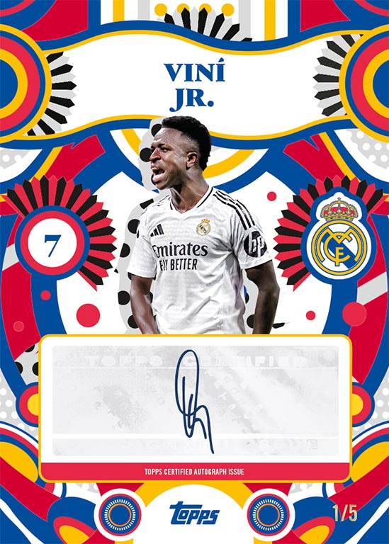 Topps 2024-25 Real Madrid C.F. Official Team Set