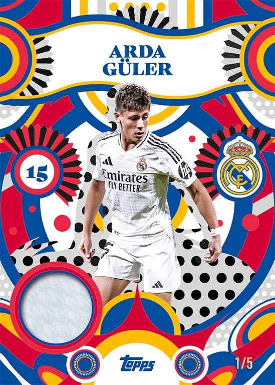 Topps 2024-25 Real Madrid C.F. Official Team Set