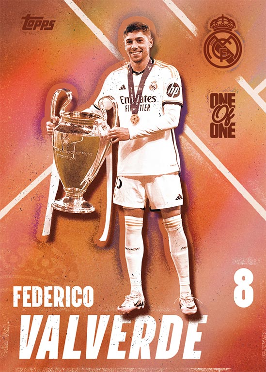Topps 2024-25 Real Madrid C.F. Official Team Set