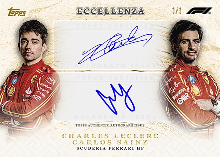TOPPS Eccellenza Formula 1 Racing  2024