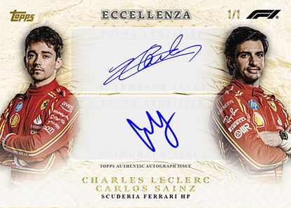 TOPPS Eccellenza Formula 1 Racing  2024