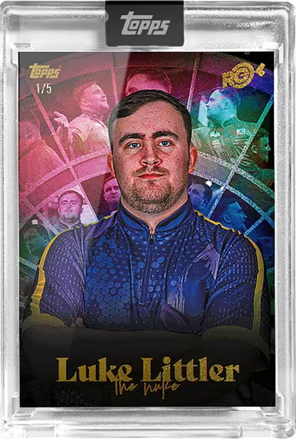 Topps 2024 Luke Littler Rookie Season Darts Cards