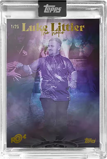 Topps 2024 Luke Littler Rookie Season Darts Cards
