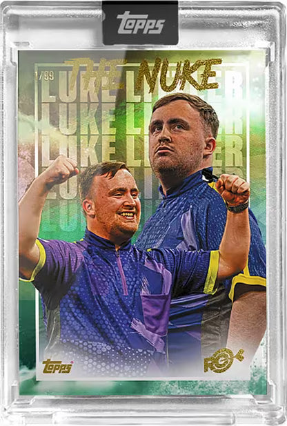 Topps 2024 Luke Littler Rookie Season Darts Cards
