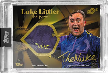 Topps 2024 Luke Littler Rookie Season Darts Cards