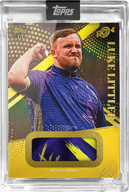 Topps 2024 Luke Littler Rookie Season Darts Cards