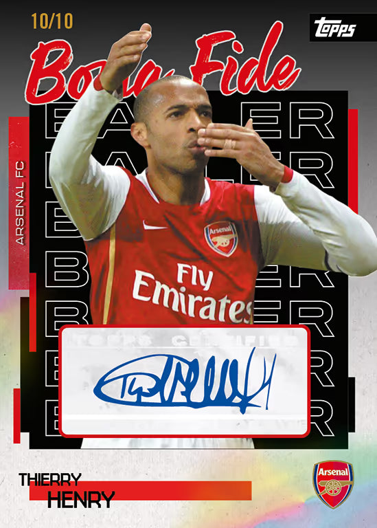 Topps 2025-26 Arsenal London Team Set Box