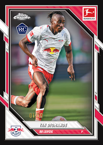 Topps Chrome Bundesliga Soccer Cards Hobby Box 2025-26