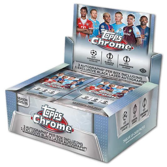 Topps Chrome UEFA Club Competitions 2025/26