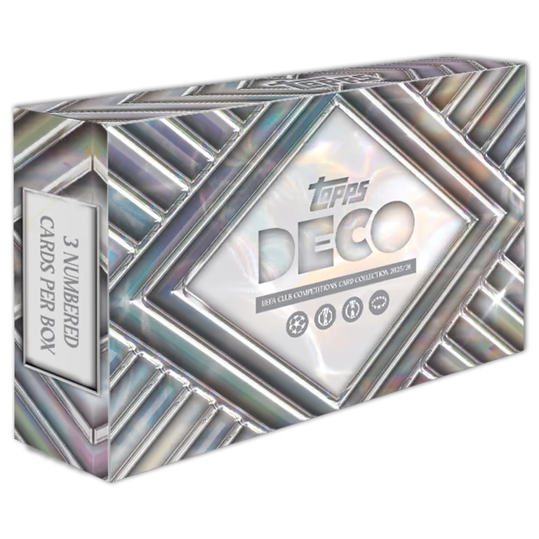 2025/26 Topps Deco UEFA Club Competitions Soccer Hobby Box