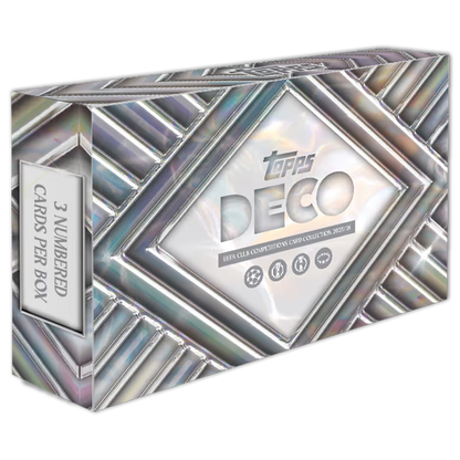 2025/26 Topps Deco UEFA Club Competitions Soccer Hobby Box