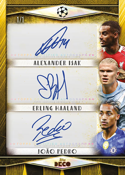 2025/26 Topps Deco UEFA Club Competitions Soccer Hobby Box