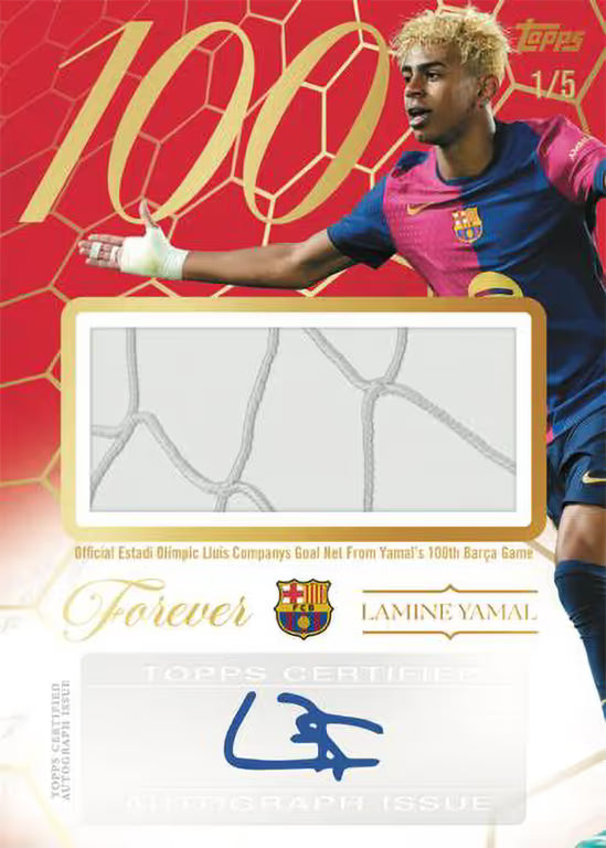 Topps 2025-26 FC Barcelona Forever Hobby Box RANDOM HIT DRAFT Spot #2