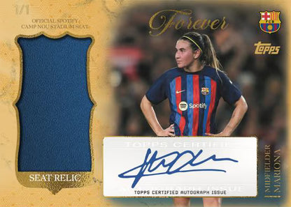 Topps 2025-26 FC Barcelona Forever Hobby Box RANDOM HIT DRAFT Spot #1
