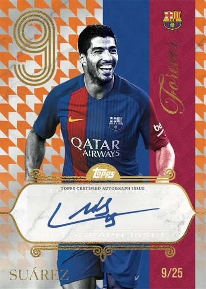 Topps 2025-26 FC Barcelona Forever Hobby Box RANDOM HIT DRAFT Spot #3