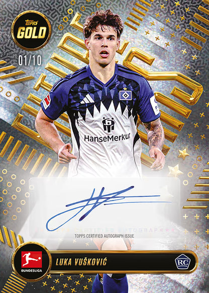 #4 Topps Gold Bundesliga 2025/26  Groupbreak