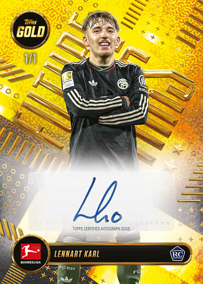 #4 Topps Gold Bundesliga 2025/26  Groupbreak