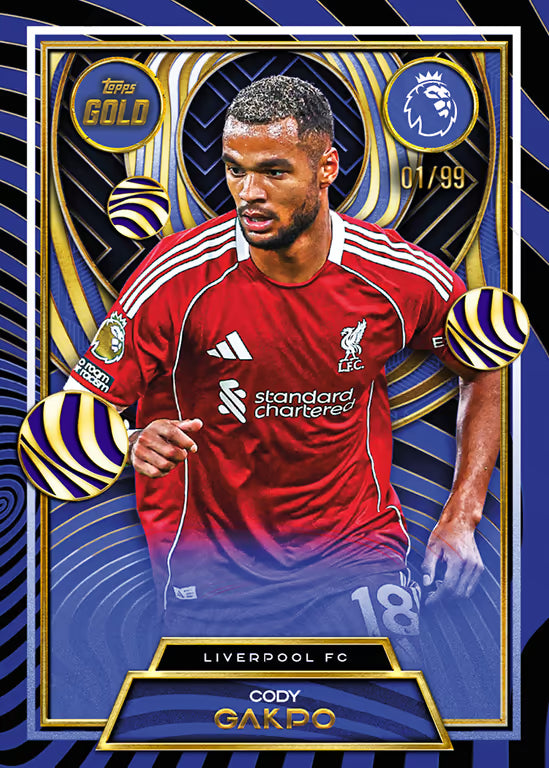 Topps Gold Premier League Box 2025-26