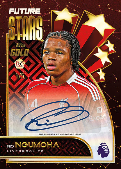 Topps Gold Premier League Box 2025-26