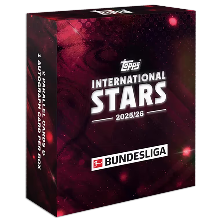 🔥 3 Boxen 2025-26 TOPPS International Stars Bundesliga – Random Team Break 🔥