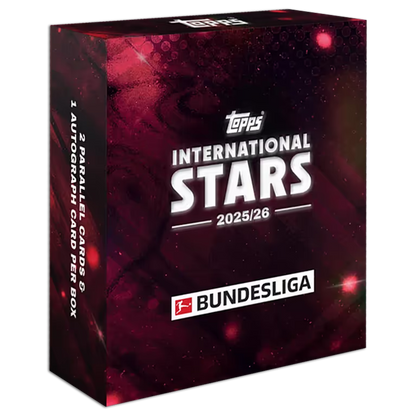 🔥 3 Boxen 2025-26 TOPPS International Stars Bundesliga – Random Team Break 🔥