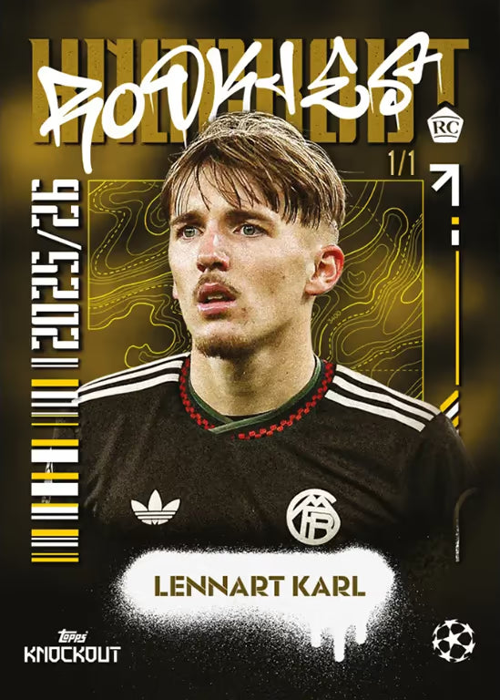 2025-26 Topps UEFA Club Competitions Knockout