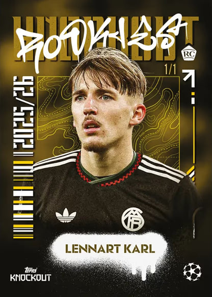 2025-26 Topps UEFA Club Competitions Knockout