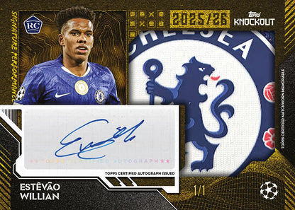 2025-26 Topps UEFA Club Competitions Knockout