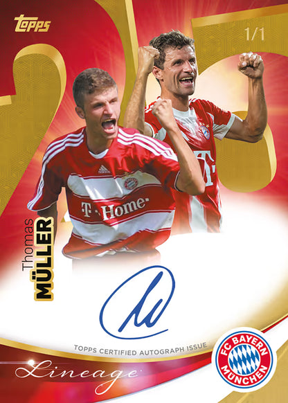 Topps Lineage FC Bayern München 2025-26