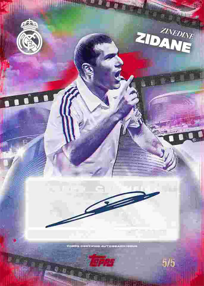 RANDOM PACKS SPOT Topps 2025-26 Real Madrid Los Blancos Hobby Box
