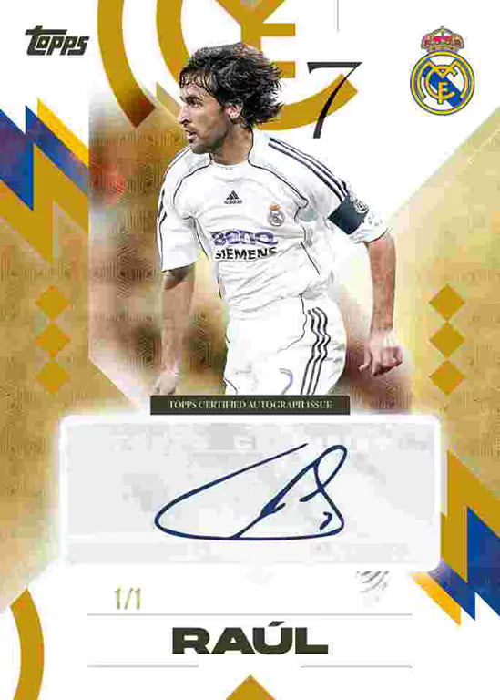 RANDOM PACKS SPOT Topps 2025-26 Real Madrid Los Blancos Hobby Box