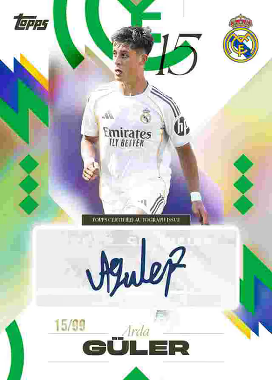 #2 RANDOM PACKS SPOT Topps 2025-26 Real Madrid Los Blancos Hobby Box