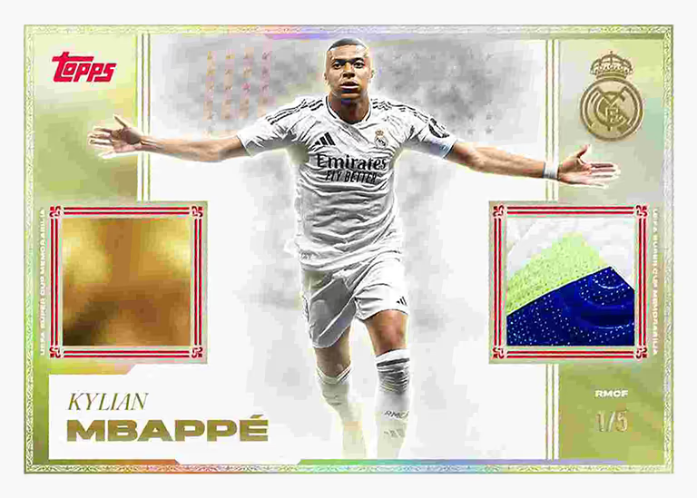 #2 RANDOM PACKS SPOT Topps 2025-26 Real Madrid Los Blancos Hobby Box