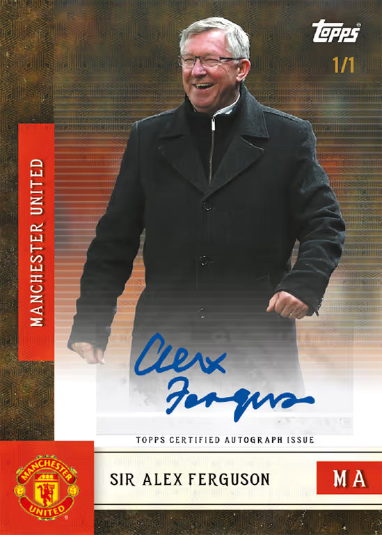 Topps Manchester United Team Set 2025-26 Box