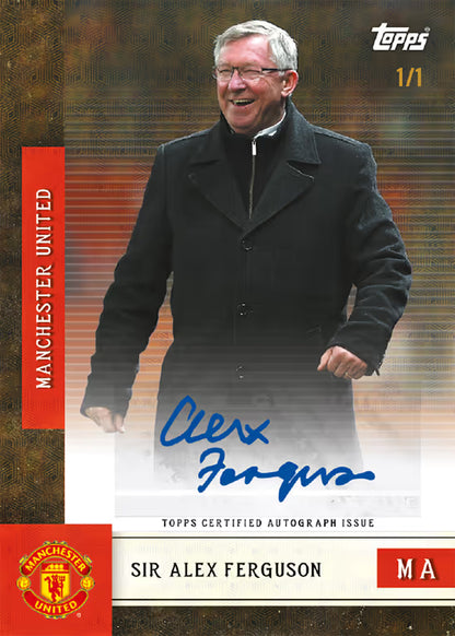 Topps Manchester United Team Set 2025-26 Box