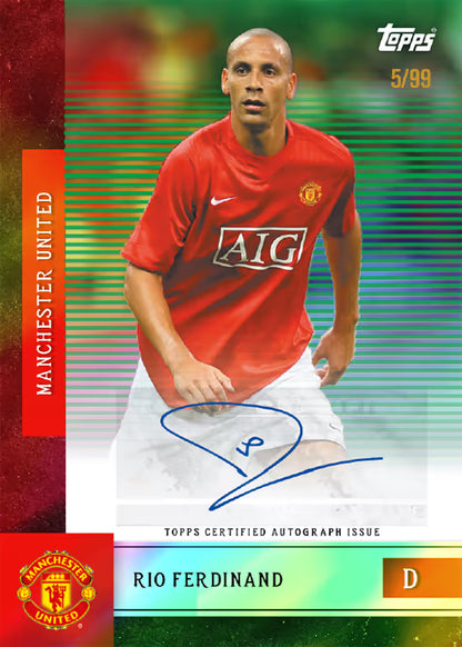Topps Manchester United Team Set 2025-26 Box