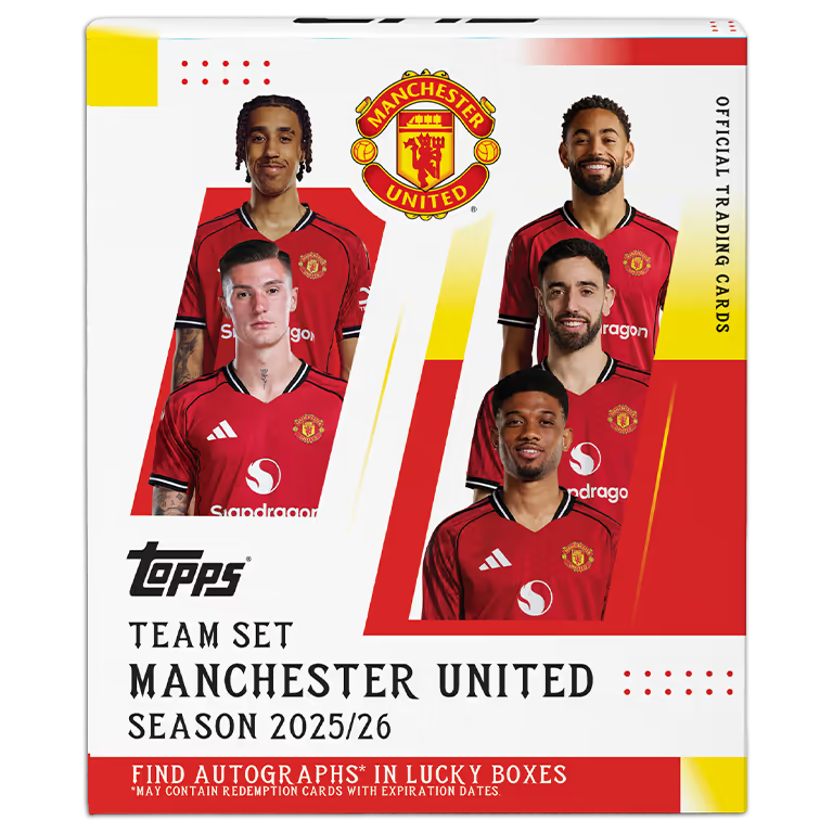 Topps Manchester United Team Set 2025-26 Box