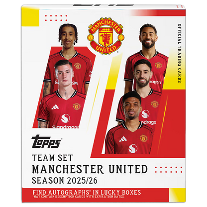 Topps Manchester United Team Set 2025-26 Box