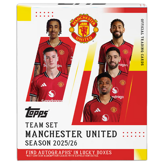 Topps Manchester United Team Set 2025-26 Box