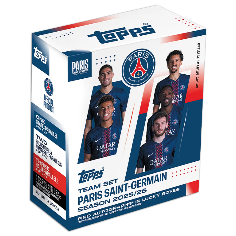 2025-26 ToppsParis Saint-Germain Team Set 2025-26