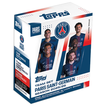 2025-26 ToppsParis Saint-Germain Team Set 2025-26