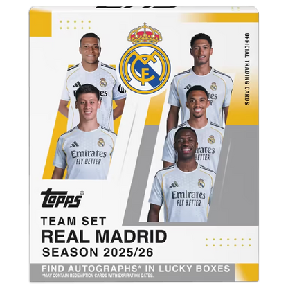 Topps Real Madrid C.F. Team Set Soccer Cards 2025-26