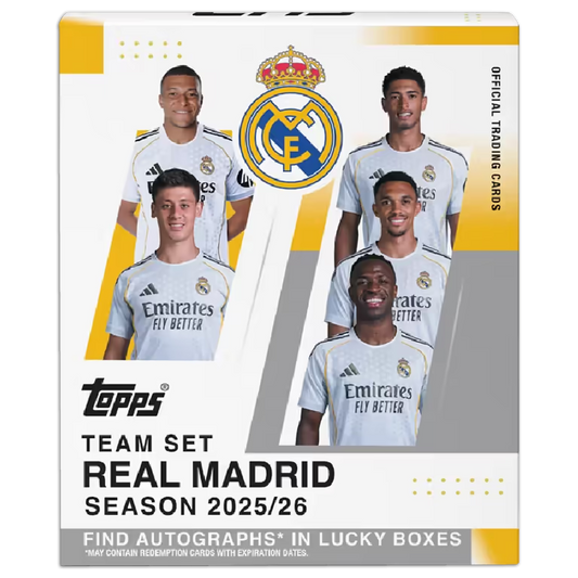 Topps Real Madrid C.F. Team Set Soccer Cards 2025-26