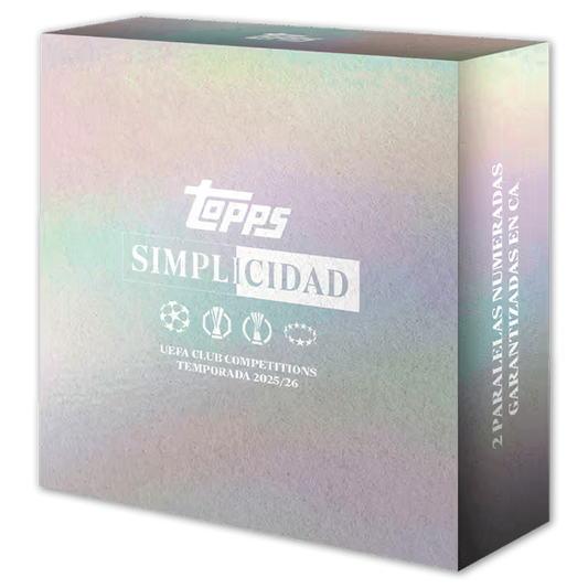 Topps UCC Champions League Simplicidad Hobby Box 2025-26
